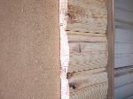 pine log siding
